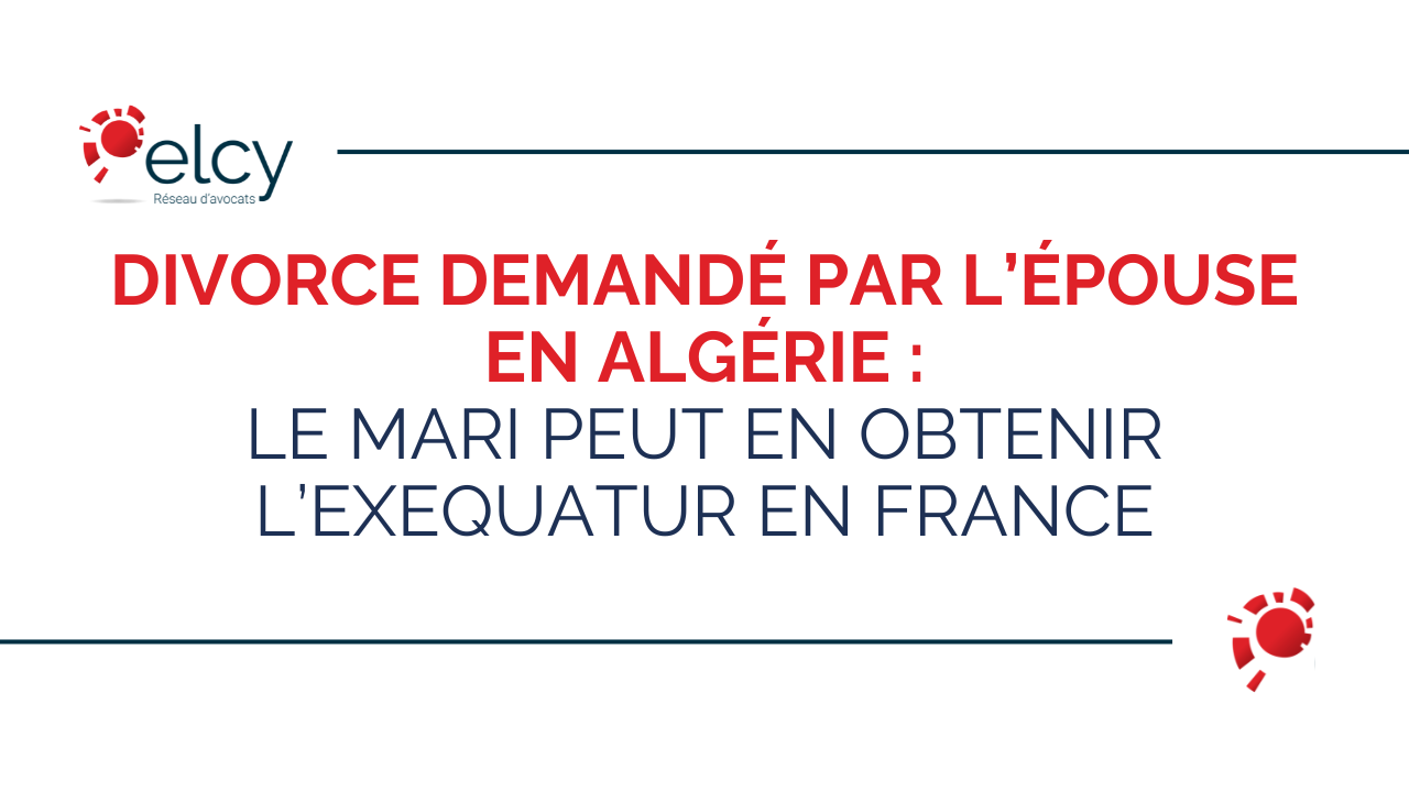 Divorce demandé par l'épouse en Algérie